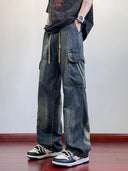 Cargo Broek Heren Blauw