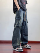 Cargo Broek Heren Blauw