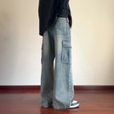 Cargo Broek Heren Lichtblauw