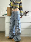 Cargo Jeans Broek Dames