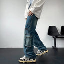 Cargo Jeans Donkerblauw