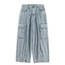 Cargo Jeans Heren Blauw