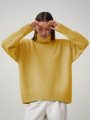 Gele Oversized Trui