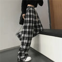 Geruite Joggingbroek Dames