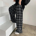 Geruite Joggingbroek Heren