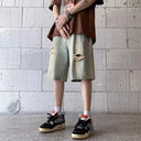 Gescheurde Denim Shorts