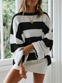 Gestreepte Oversized Trui