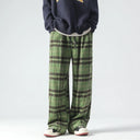 Groen Geruite Broek Heren