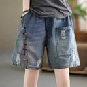 Jorts DonkerBlauw
