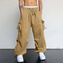 Kaki Parachute Broek