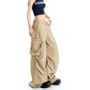 Khaki Cargo Jeans