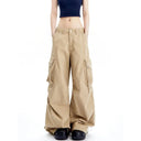 Khaki Cargo Jeans