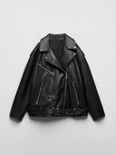 Large Leren Jas Dames