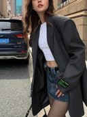 Loose Fit Blazer Dames