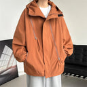 Oranje Oversized Vest Heren