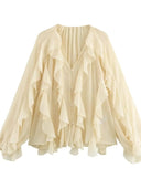 Oversized Blouse Dames Stylen