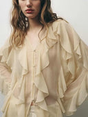 Oversized Blouse Dames Stylen