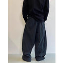 Oversized Broek Heren Zwart