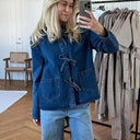 Oversized Denim Vest