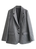 Oversized Geruite Blazer Dames