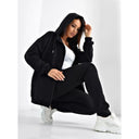 Oversized Hoodie Dames Zwart