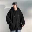 Oversized Hoodie Heren Zwart