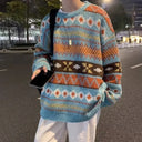 Oversized Knitted Sweater Heren