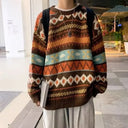 Oversized Knitted Sweater Heren