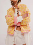 Oversized Quilted Jas Dames