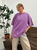 Oversized Shirt Dames Katoen