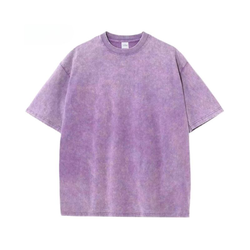 Paars Oversized Shirt Heren – Baggy Kleding - Main Image