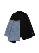 Oversized Spijker Blazer