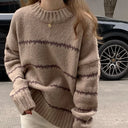 Oversized Sweater Dames Print