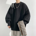 Oversized Sweater Heren Zwart