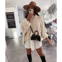 Oversized Trui Dames Beige