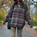 Oversized Trui Dames Gebreid