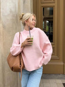 Oversized Trui Dames Roze