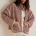Oversized Vest Dames Kort