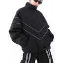 Oversized Vest Dames Met Rits