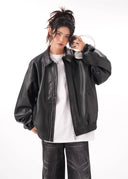 Oversized Vest Dames Zwart