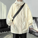 Oversized Vest Heren Beige