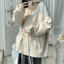 Oversized Vest Heren Wit