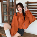 Oversized Vest Oranje