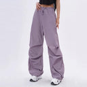 Paarse Parachute Broek