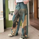 Patchwork Broek Heren