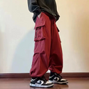 Rode Parachute Broek