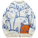 Sweatshirt Met Print