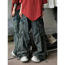Wide Cargo Jeans