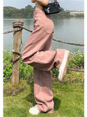 Wijde Broek Dames Roze