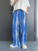 Wijde Broek Heren Blauw